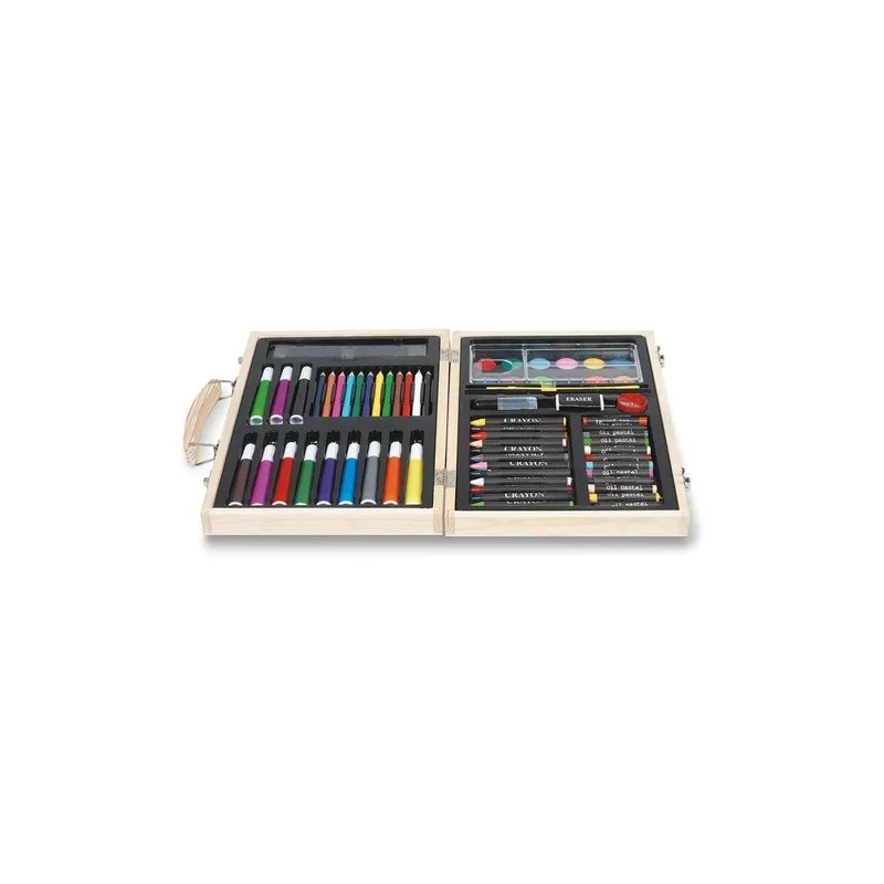 Etui Peinture GENIO - Coffret Créatif 66 Pièces
