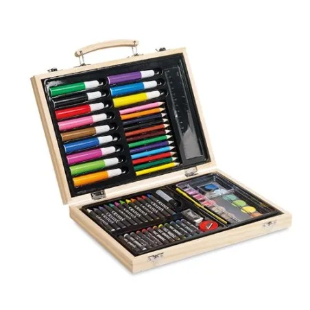 Etui Peinture GENIO - Coffret Créatif 66 Pièces