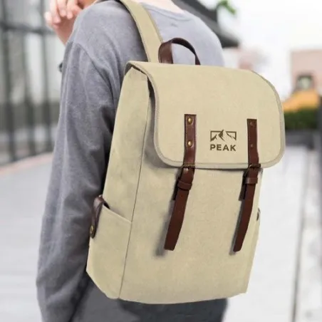 Sac à Dos Personnalisé Écologique Snorlax pour le Business pas cher Matières : aluminium Couleurs : bleu cadeau client original