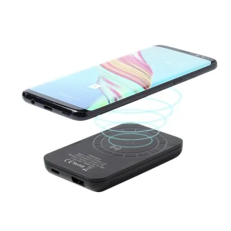 Batterie Externe Personnalisée 5000 mAh - Power Bank Vekmar Couleurs : brun clair accessoire événementiel unique