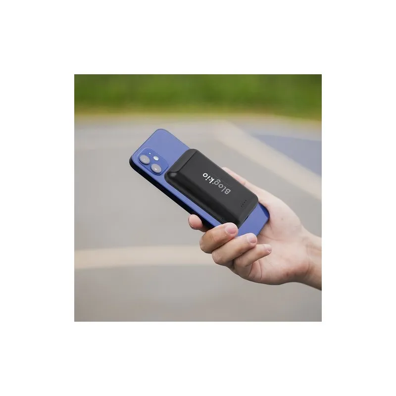 Batterie Externe Personnalisée 5000 mAh - Power Bank Vekmar Couleurs : brun clair personnalisation sur mesure