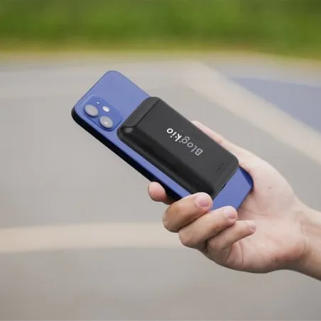 Batterie Externe Personnalisée 5000 mAh - Power Bank Vekmar Couleurs : brun clair personnalisation sur mesure