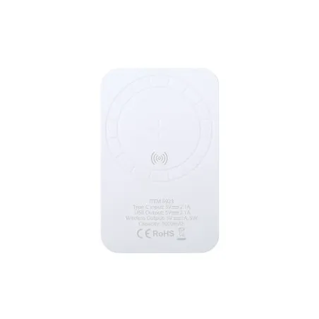 Batterie Externe Personnalisée 5000 mAh - Power Bank Vekmar Couleurs : brun clair goodies publicitaire événementiel