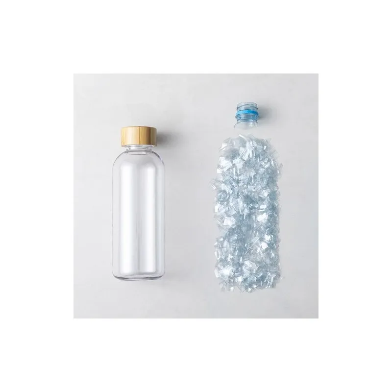 Gourde Écologique et Durable Personnalisée Solarix Matières : carton recyclé Couleurs : bleu objet promotionnel éco-responsable