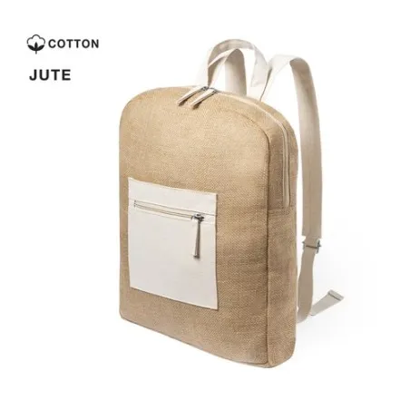 Sac à Dos Personnalisé Publicitaire Écologique Marnel Matières : carton recyclé Couleurs : jaune