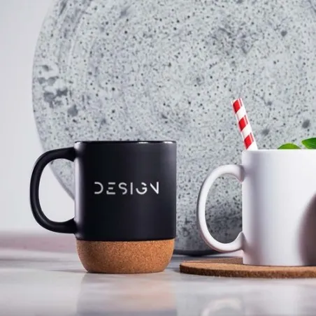 Tasse Éco-Friendly Personnalisée de 300 ml - Bokun Matières : métal Couleurs : rouge livraison express 24h 48h