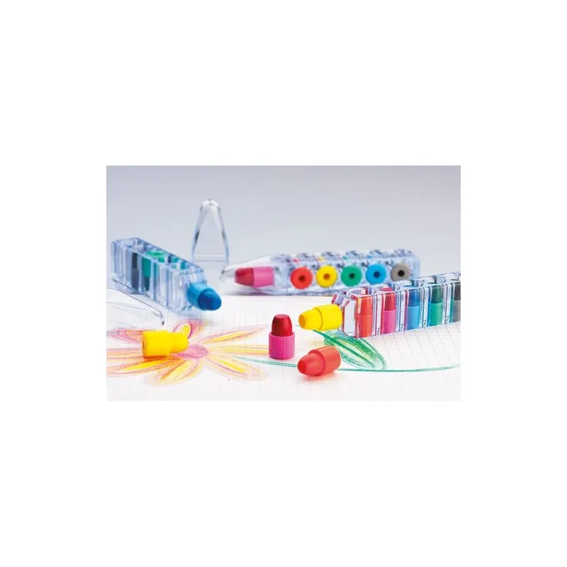 Set Peint/Cire MAGIC - Crayons Créatifs pour Tous