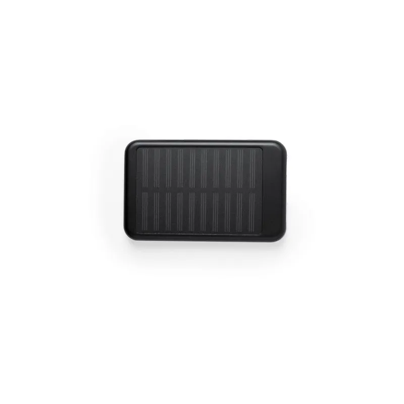Batterie solaire personnalisée 4000 mAh - Power Bank Rudder Couleurs : bleu goodies personnalisé en stock