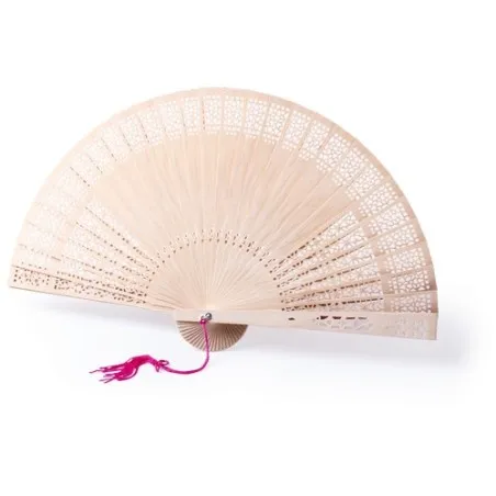 Éventail Madera en Bois Naturel - Élégance et Style Personnalisé