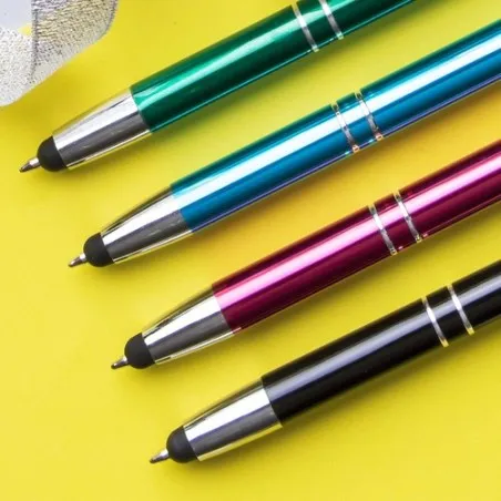 Stylo Multifonction Personnalisé Unique Bille Mitch Couleurs : fuchsia cadeau entreprise pas cher