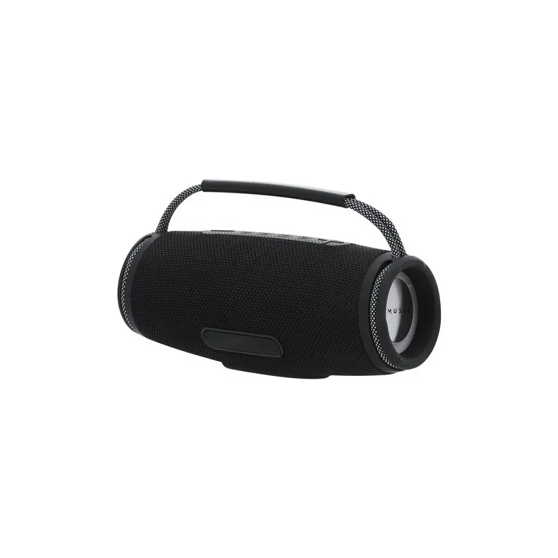 Haut-parleur personnalisé pas cher Digby Matières : cuir Couleurs : brun cadeau entreprise pas cher