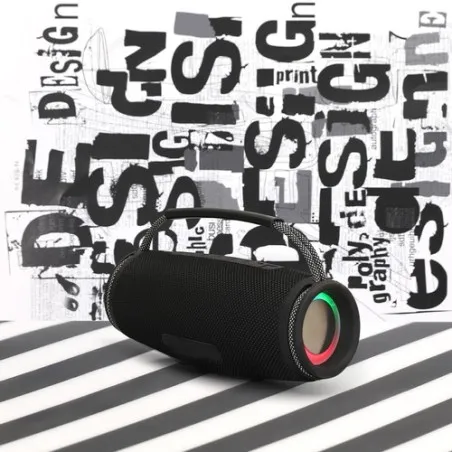 Haut-parleur personnalisé pas cher Digby Matières : cuir Couleurs : brun livraison express 24h 48h