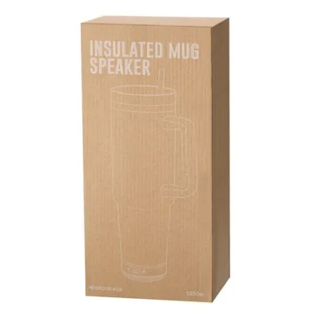 Carafe thermique personnalisée à prix réduit - Haut-Parleurs Tracir Matières : polyester Couleurs : bleu foncé personnalisation 