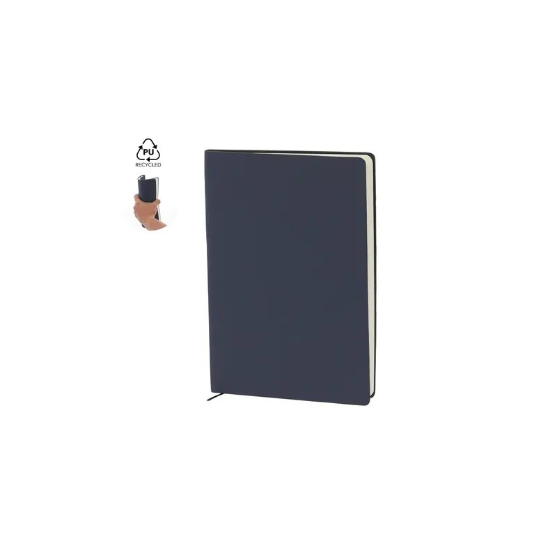 Bloc-notes personnalisé pas cher Lazox Matières : polyester Couleurs : blanc cadeau entreprise pas cher