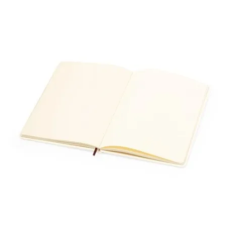 Bloc Notes Personnalisé Écologique Hucka pas cher Matières : bois Couleurs : brun cadeau entreprise pas cher