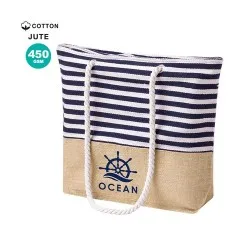 Sac Unique Publicitaire en Coton et Jute Ivyx 2