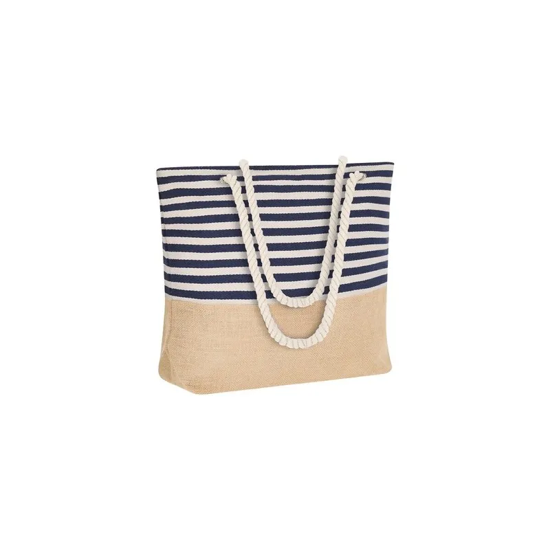 Sac Unique Publicitaire en Coton et Jute Ivyx impression haute définition