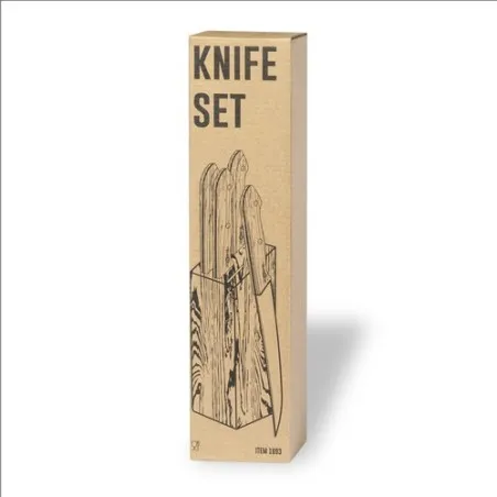 Set Couteaux Wheeler en Acacia – Élégance et Praticité