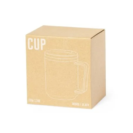 Tasse Isotherme Thermique Personnalisée Tikam Matières : porcelaine Couleurs : jaune objet promotionnel éco-responsable