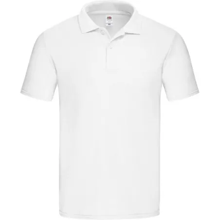 Polo Adulte Blanc Original - Élégance et Confort