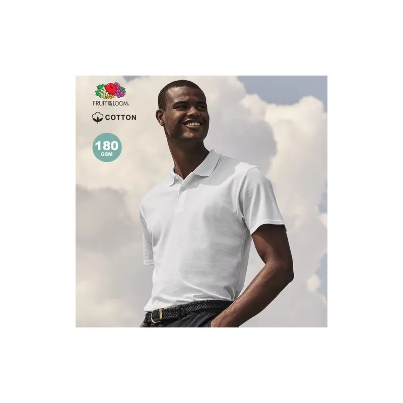 Polo Adulte Blanc Original - Élégance et Confort