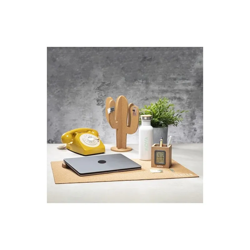 Tapis de Bureau Hanlax en Liège Naturel