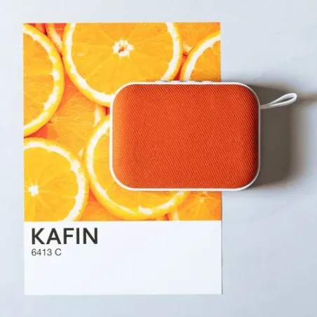 Haut-Parleur Bluetooth Personnalisé de Kafin Matières : céramique Couleurs : blanc Contenance : 350 ml cadeau collaborateur prem