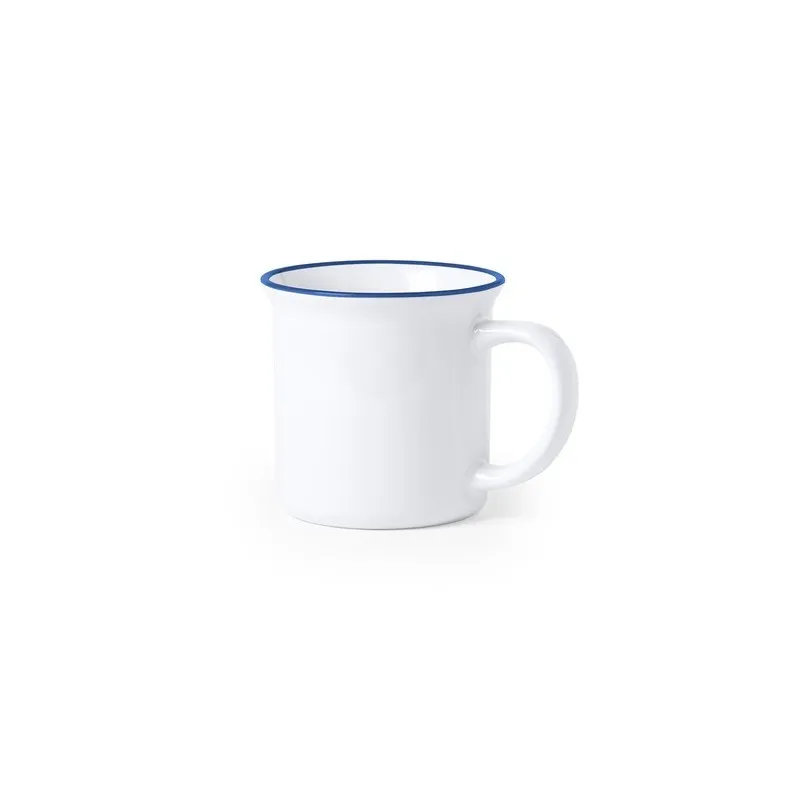 Tasse personnalisable de sublimation unique - Gover Matières : aluminium Couleurs : blanc