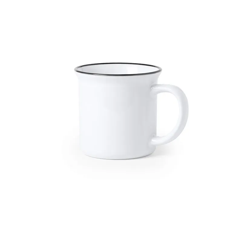 Tasse personnalisable de sublimation unique - Gover Matières : aluminium Couleurs : blanc objet promo petit budget