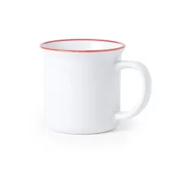 Tasse personnalisable de sublimation unique - Gover Matières : aluminium Couleurs : blanc 2