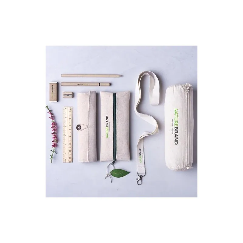 Trousse Publicitaire Personnalisée Marfik Matières : verre Couleurs : orange impression haute définition