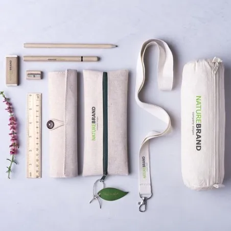 Trousse Publicitaire Personnalisée Marfik Matières : verre Couleurs : orange impression haute définition