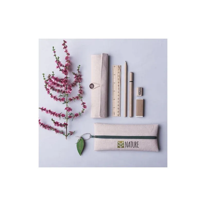 Trousse Publicitaire Personnalisée Marfik Matières : verre Couleurs : orange objet promotionnel éco-responsable