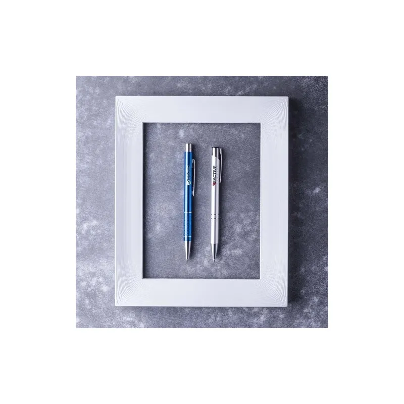 Stylo Bille Personnalisé Trocum Matières : Synthétique Couleurs : bleu personnalisation rapide en France