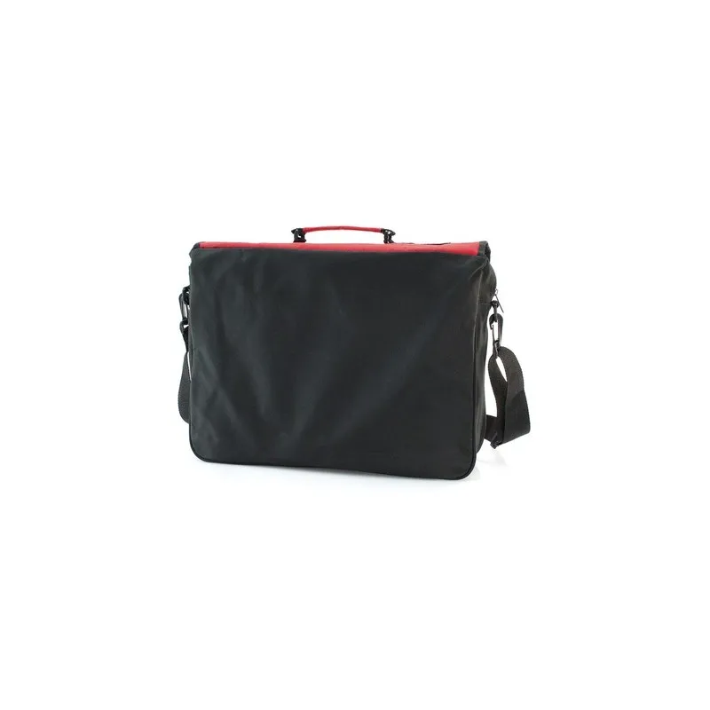 Sacoche d'Entreprise Pratique Personnalisée - Porte-Documents Verse Couleurs : noir personnalisation sur mesure