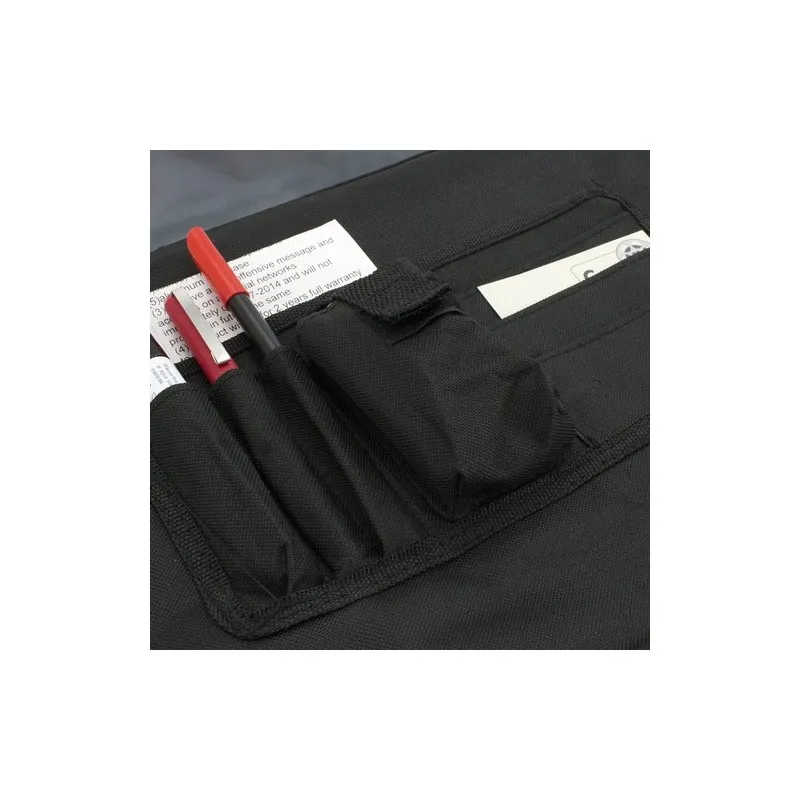 Sacoche d'Entreprise Pratique Personnalisée - Porte-Documents Verse Couleurs : rouge livraison express 24h 48h