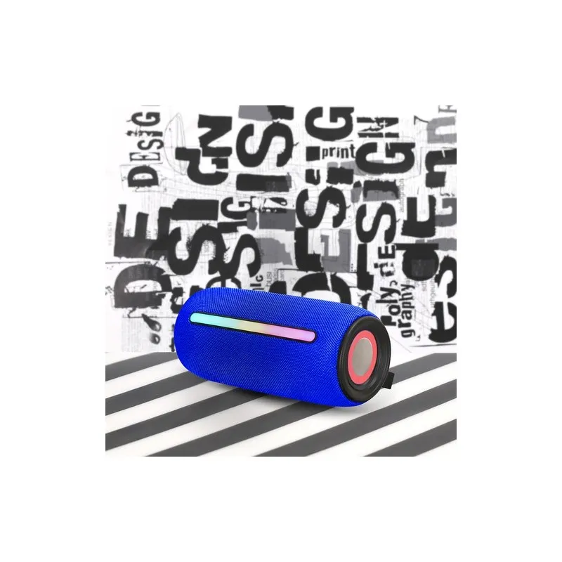 Haut-parleur personnalisé pas cher Hochok Matières : PET recyclé Couleurs : gris cadeau client original