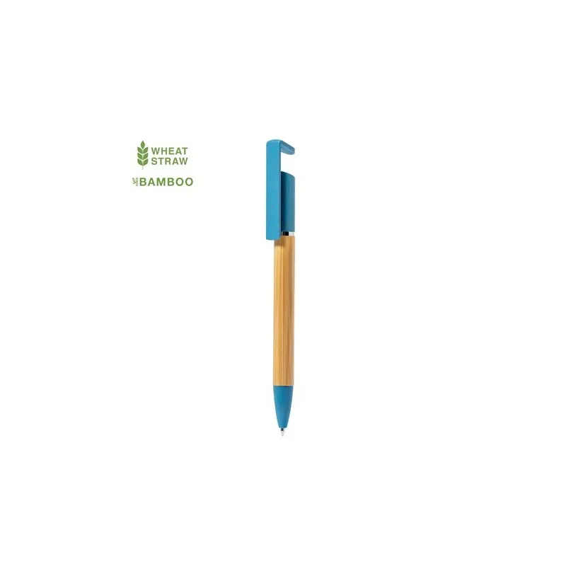 Stylo Écologique Cadeau d'Entreprise en Bambou Zonta Matières : coton Taille textile : S Couleurs : bleu objet promotionnel éco-