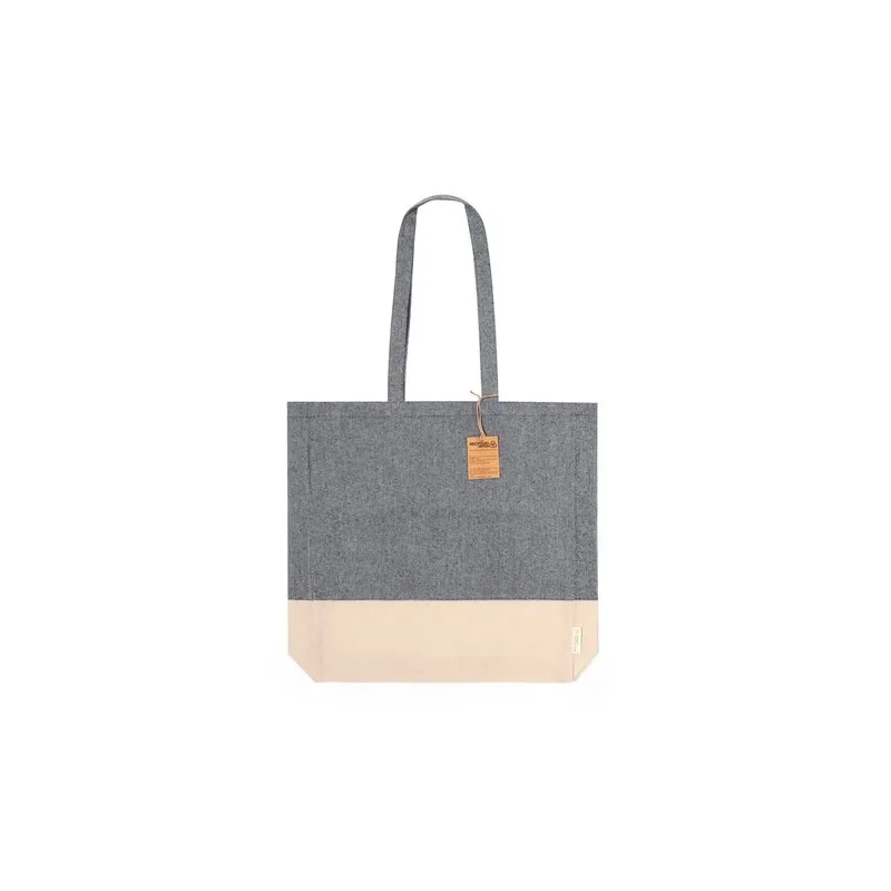 Sac Écologique en Coton Recyclé Publicitaire Kauna Matières : coton Taille textile : L Couleurs : rouge cadeau client original