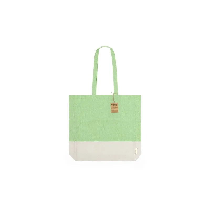 Sac Écologique en Coton Recyclé Publicitaire Kauna Matières : coton Taille textile : 3XL Couleurs : vert bouteille livraison exp