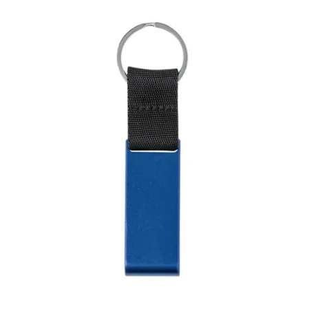 Porte-Clés Personnalisé en Aluminium Recyclé Support Fique Matières : coton Taille textile : L Couleurs : bleu livraison express