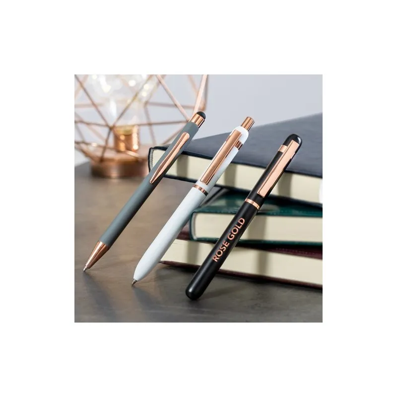 Stylet Bille Multifonction Personnalisé Taulf Matières : polyester Taille textile : L Couleurs : noir objet promo petit budget