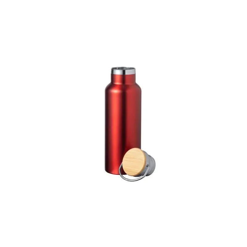 Bidon Thermique Personnalisé Luxe Naxel pas cher Matières : polyester Taille textile : L Couleurs : jaune marquage couleur éclat