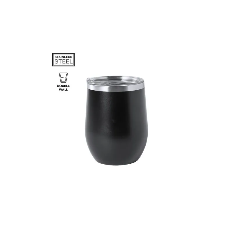 Verre Isotherme Pratique Personnalisé - Bobby Matières : coton Taille textile : S Couleurs : rose cadeau entreprise pas cher