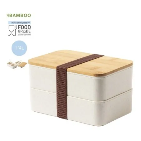 Boîte à déjeuner personnalisée Gamelle Bawar pas cher Matières : coton Taille textile : XL Couleurs : noir cadeau entreprise pas