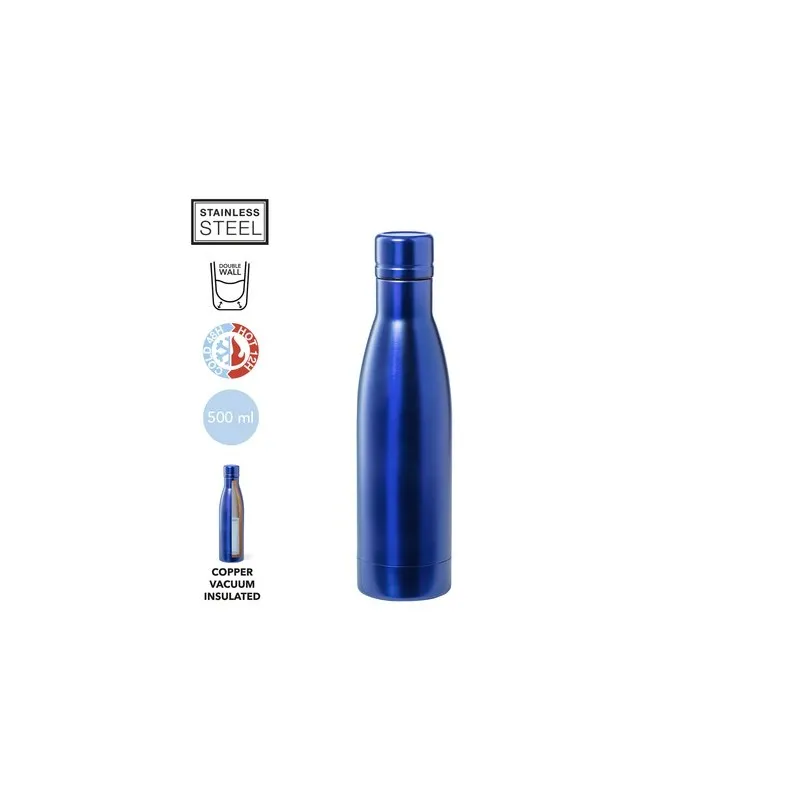 Bidon Isotherme Thermique Personnalisé Kungel pas cher Matières : coton Taille textile : S Couleurs : gris objet promotionnel éc