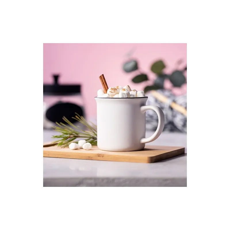 Tasse vintage personnalisée à personnaliser - Bercom | Mug | Objets publicitaires Matières : polypropylène (PP) Couleurs : blanc