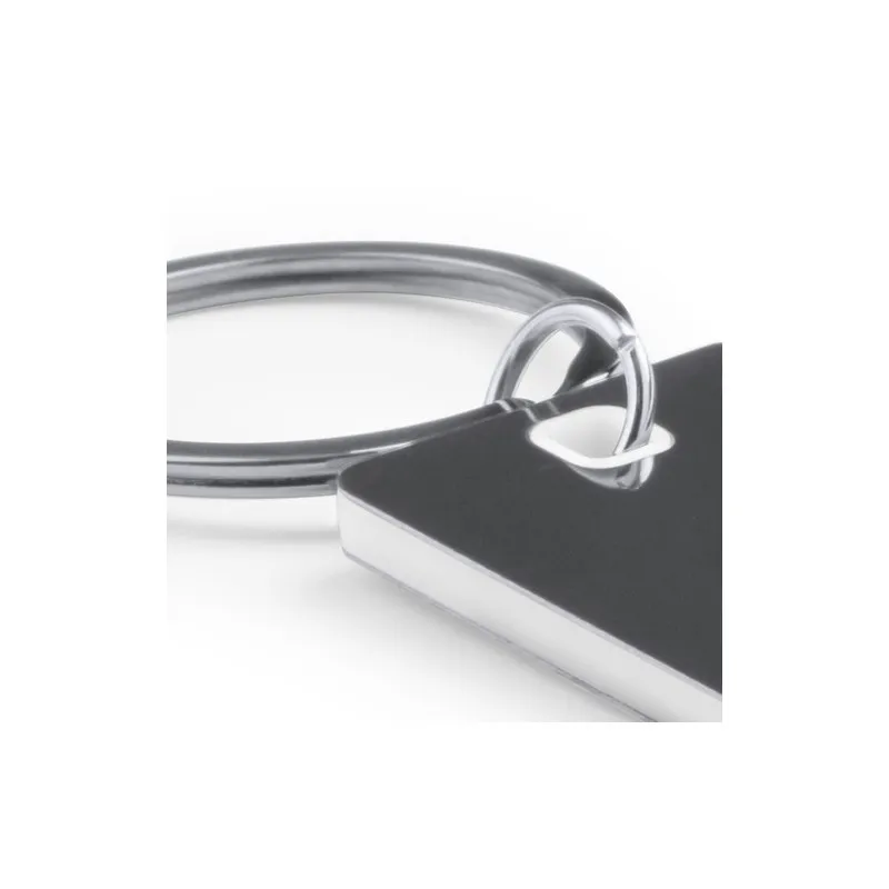 Porte-Clés Personnalisé Publicitaire - Persal Matières : coton Taille textile : L Couleurs : noir goodies entreprise design