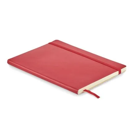Carnet A5 personnalisé en PU recyclé - BRETA, idéal pour votre bureau pas cher Matières : coton Taille textile : S Couleurs : vi