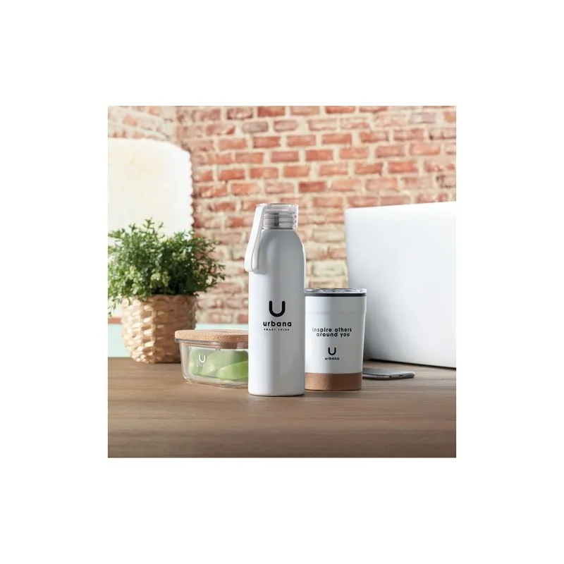 Bouteille en acier inox personnalisée 650ml - BIRA, cadeau d'entreprise Matières : coton Taille textile : XXL Couleurs : french 